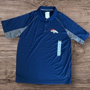 🏈 ⛳️ Denver Broncos Men’s Polo Shirt - Size Large ⛳️🏈